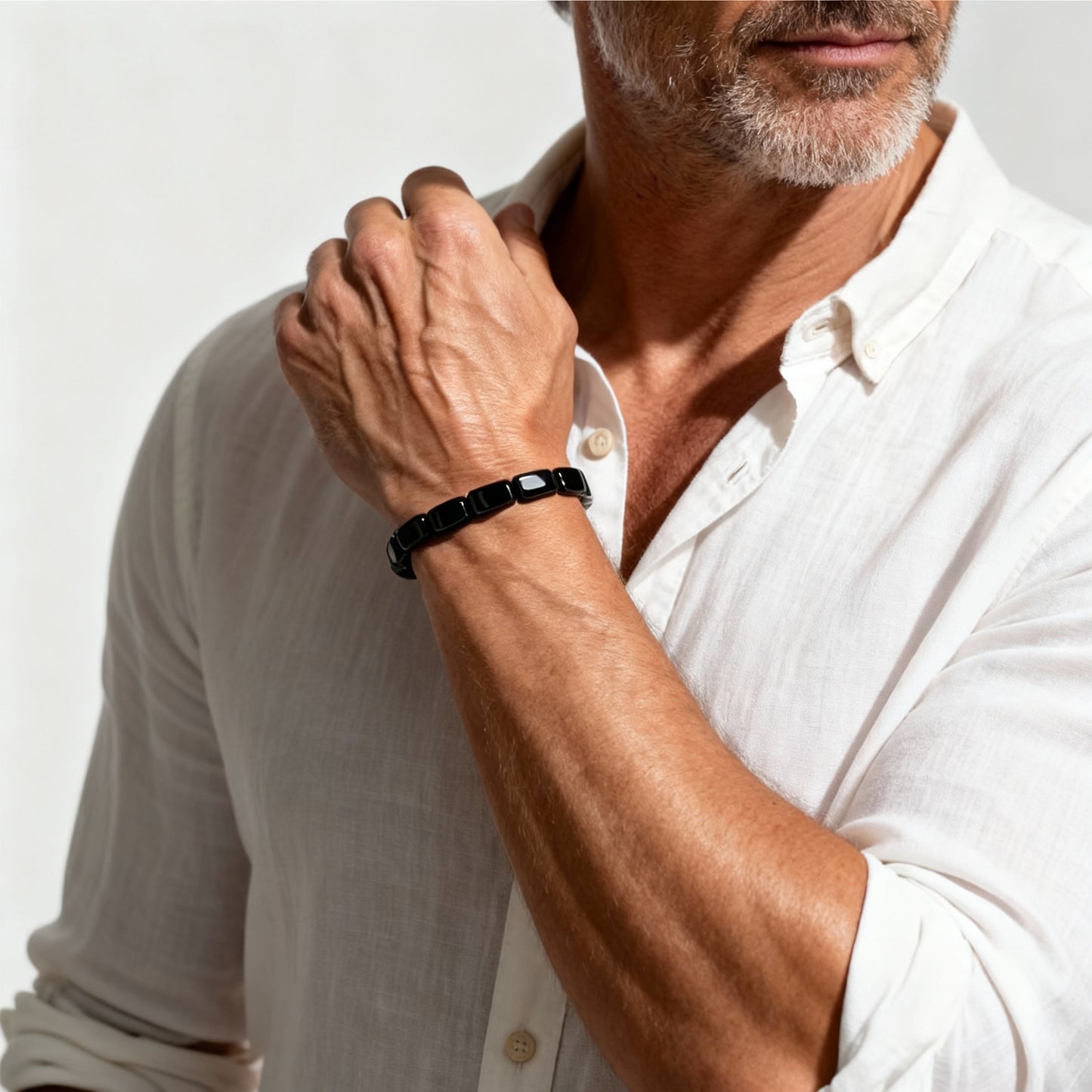 Arkos Hematite Bracelet